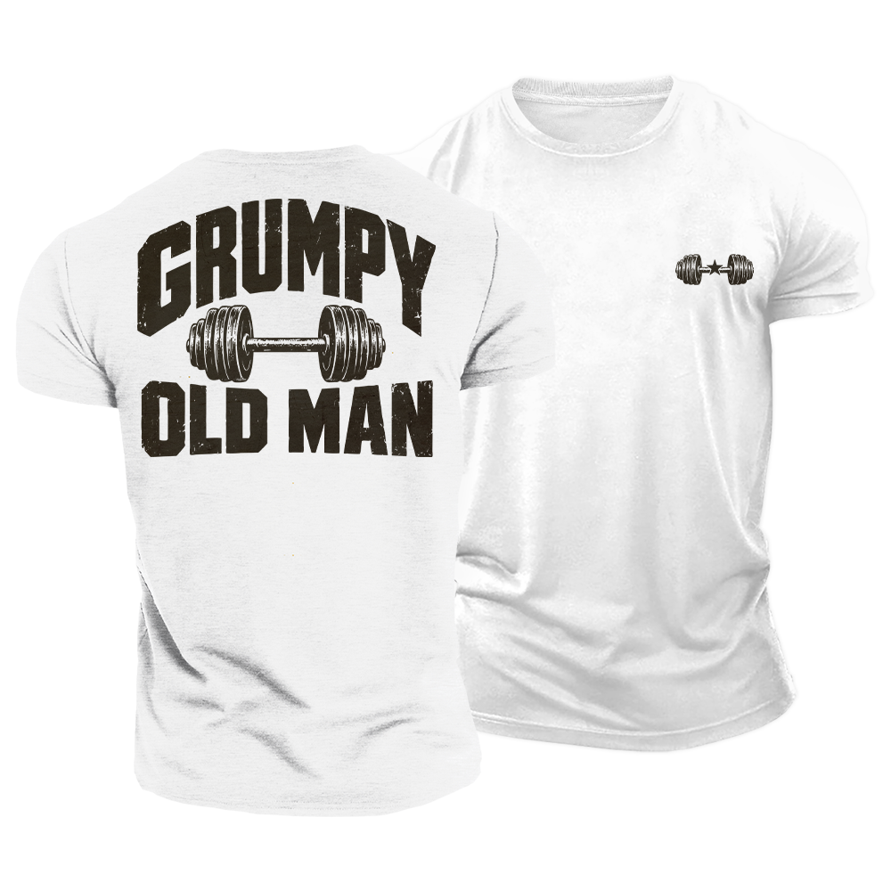 Grumpy Old Man Cotton T-Shirt