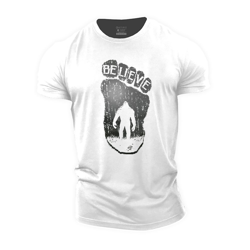 Bigfoot Believe Cotton T-Shirt