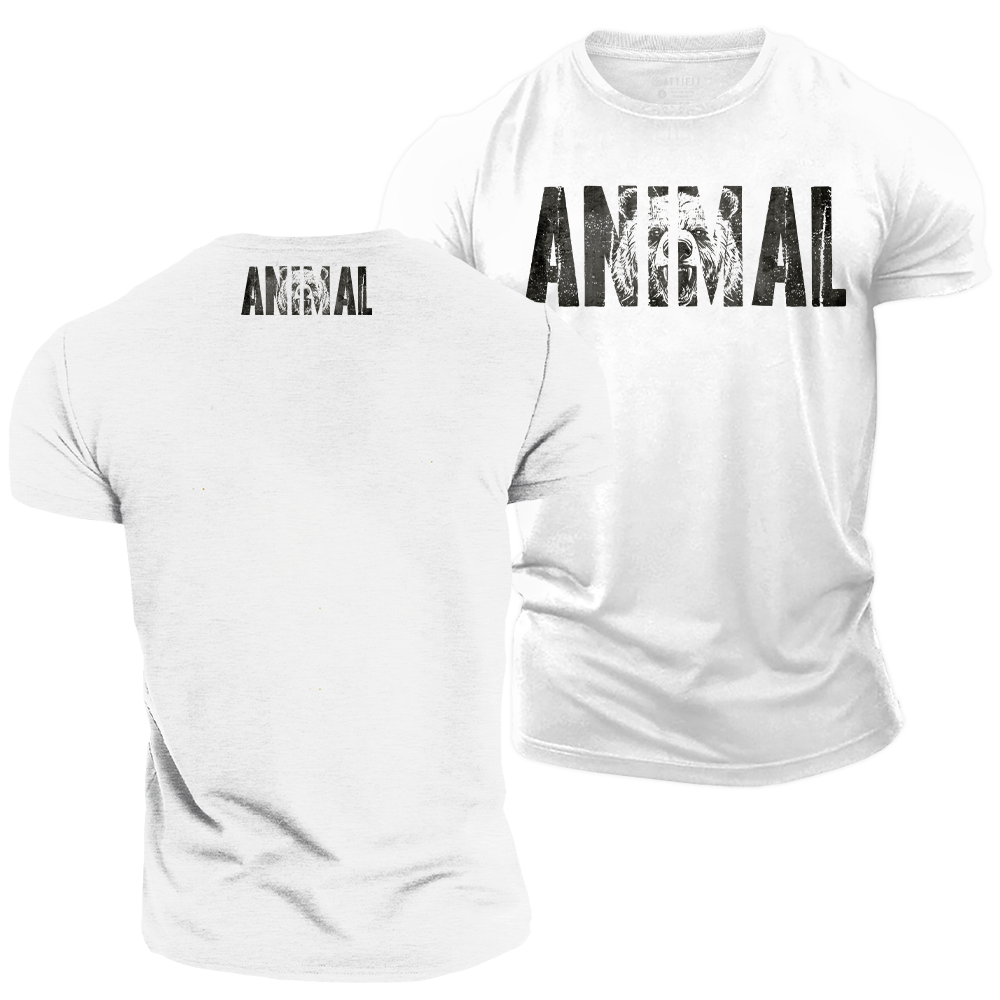 Born Animal Cotton T-Shirt