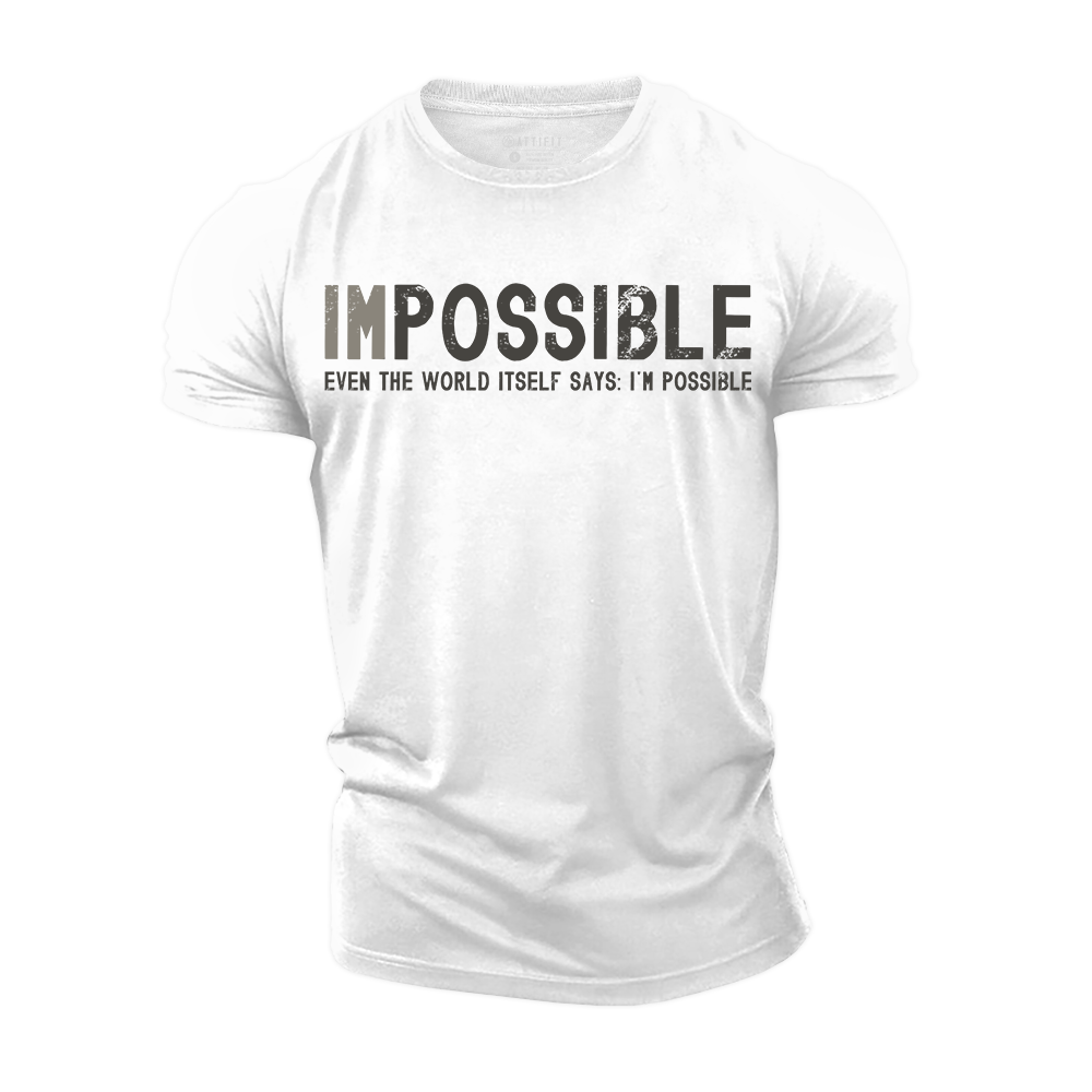 Impossible Cotton T-Shirt