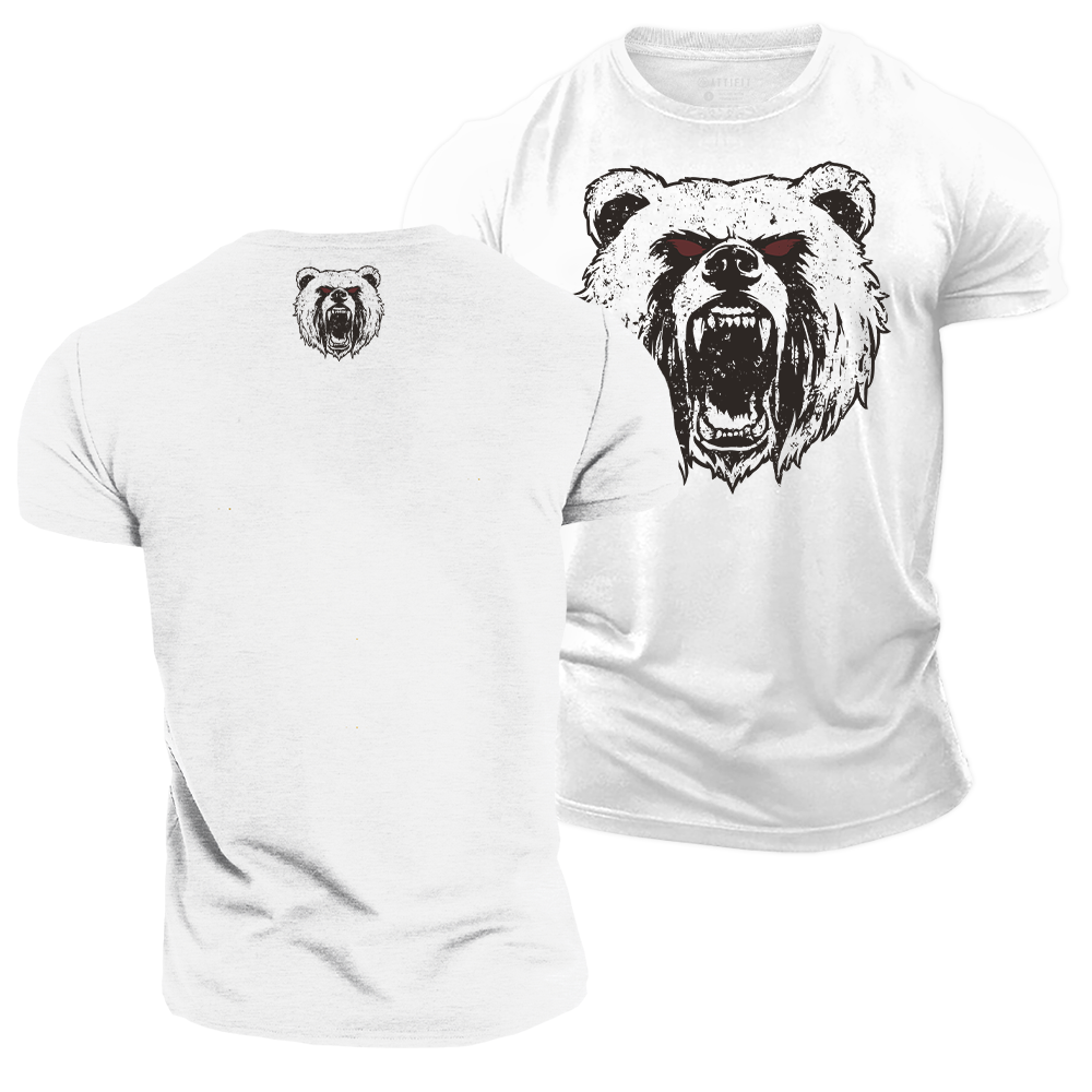 Rage of the Bear Cotton T-Shirt
