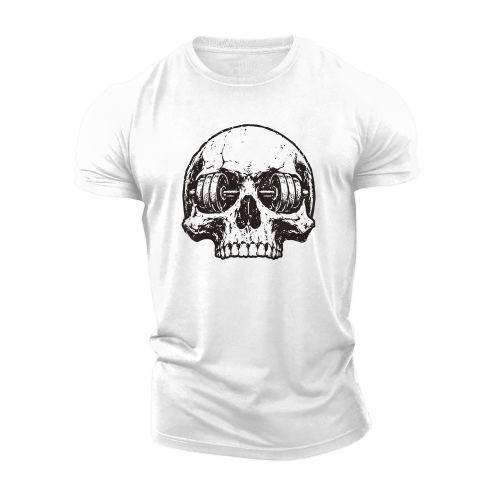 Iron Vision Skull Cotton T-Shirt