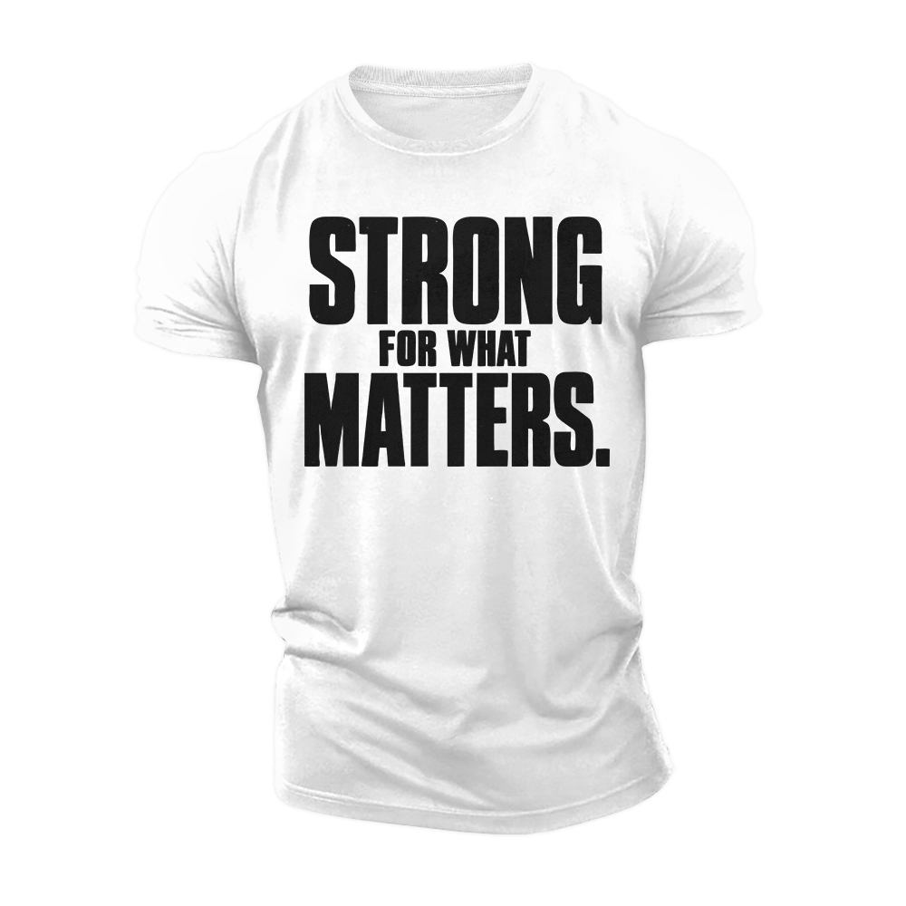 Strength for Life Cotton T-Shirt