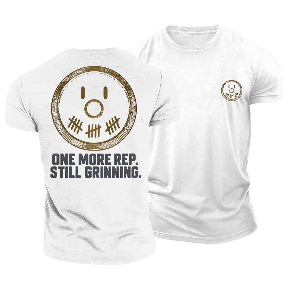 One More Rep Cotton T-Shirt