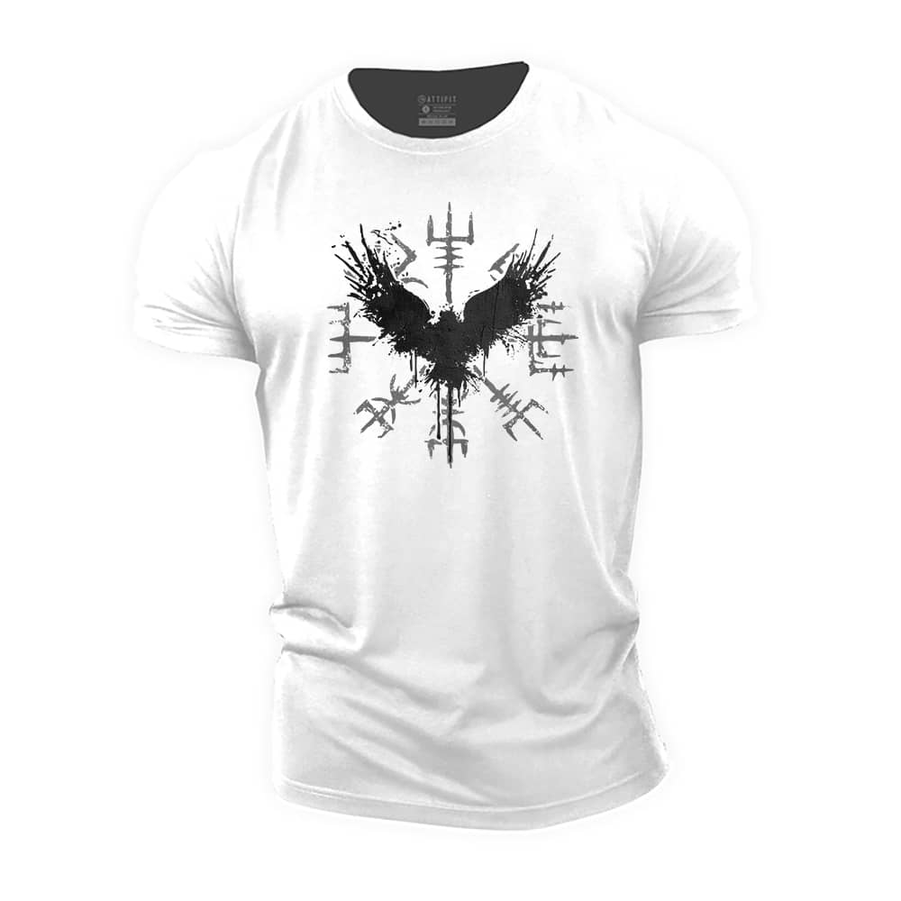 Eagle Compass Cotton T-Shirt