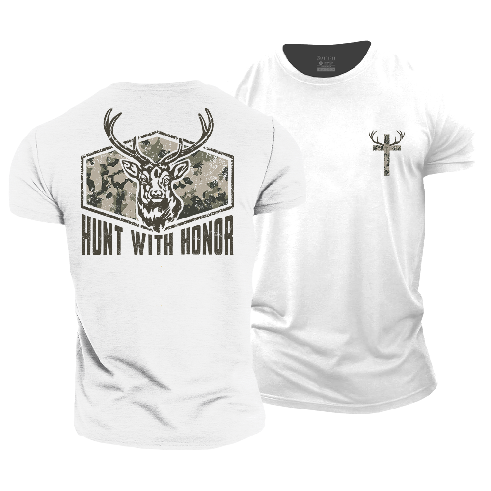 Hunt With Honor Cotton T-Shirt