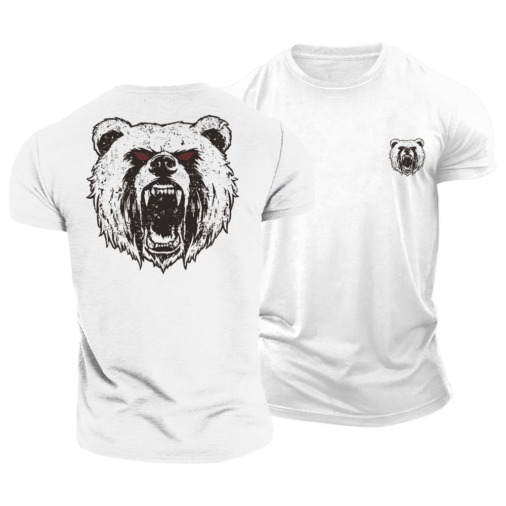 Rage of the Bear Cotton T-Shirt