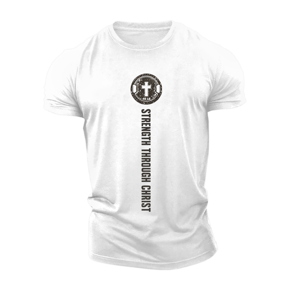 Cross of Strength Cotton T-Shirt