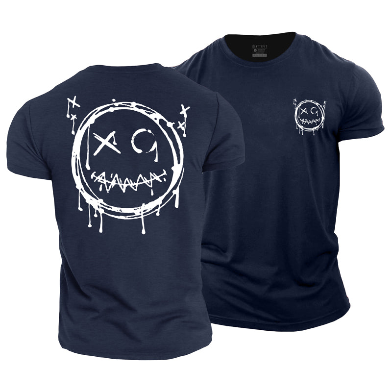 Beaming Visage Cotton T-Shirt