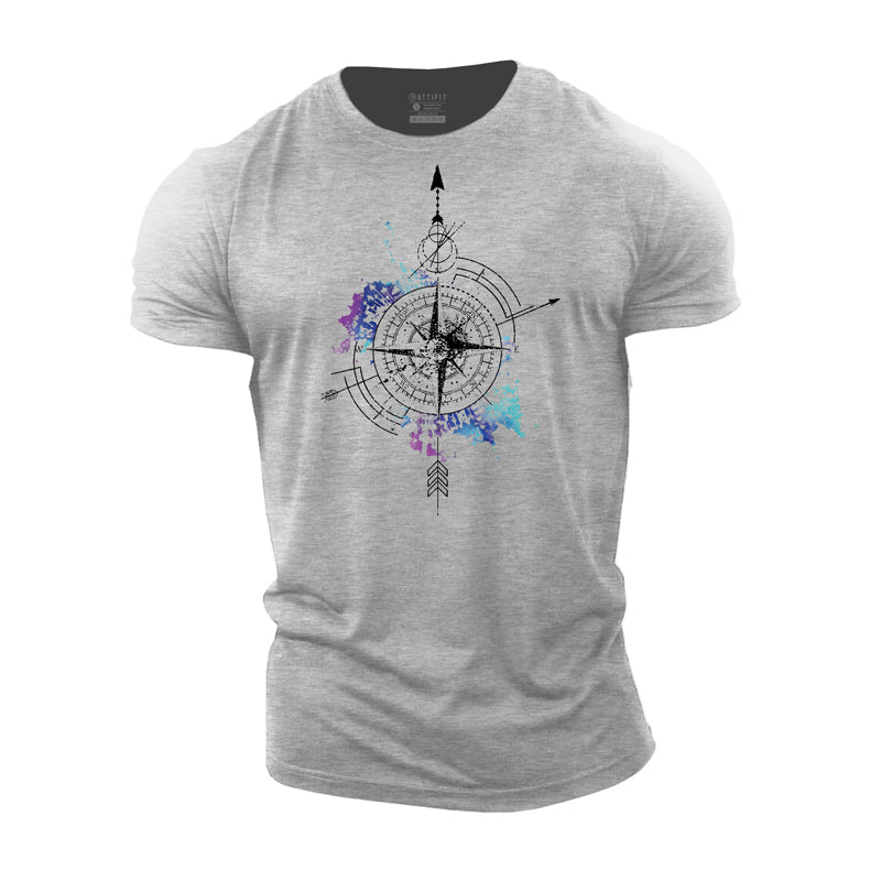 Compass Cotton T-Shirt