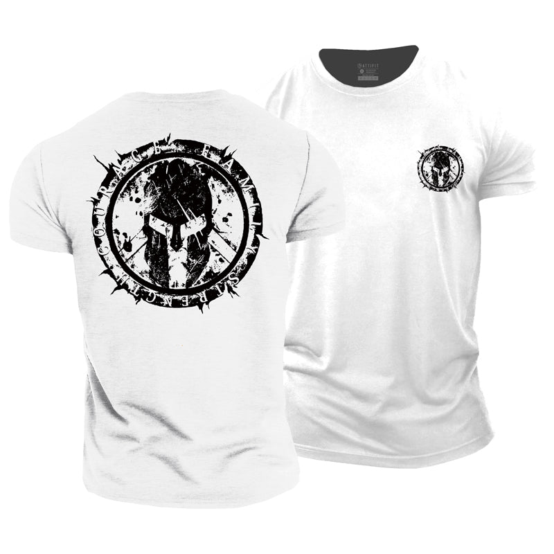 Spartan Crest Cotton T-Shirt