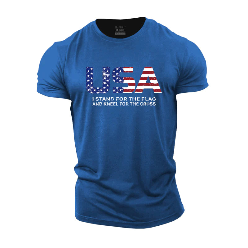 USA Independence Day Cotton T-Shirt