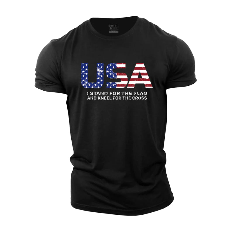 USA Independence Day Cotton T-Shirt