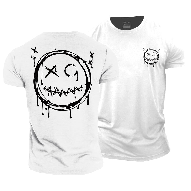 Beaming Visage Cotton T-Shirt