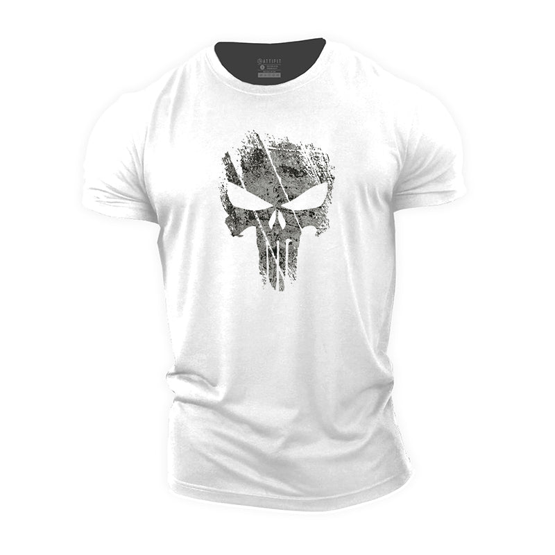 Skull Cotton T-Shirt