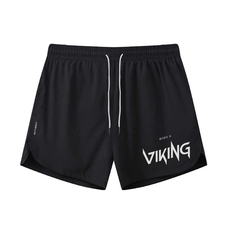 Men's Quick Drying Viking Graphic Shorts