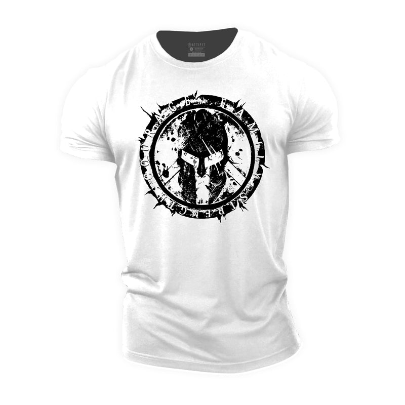 T-shirts homme en coton Spartan Graphic