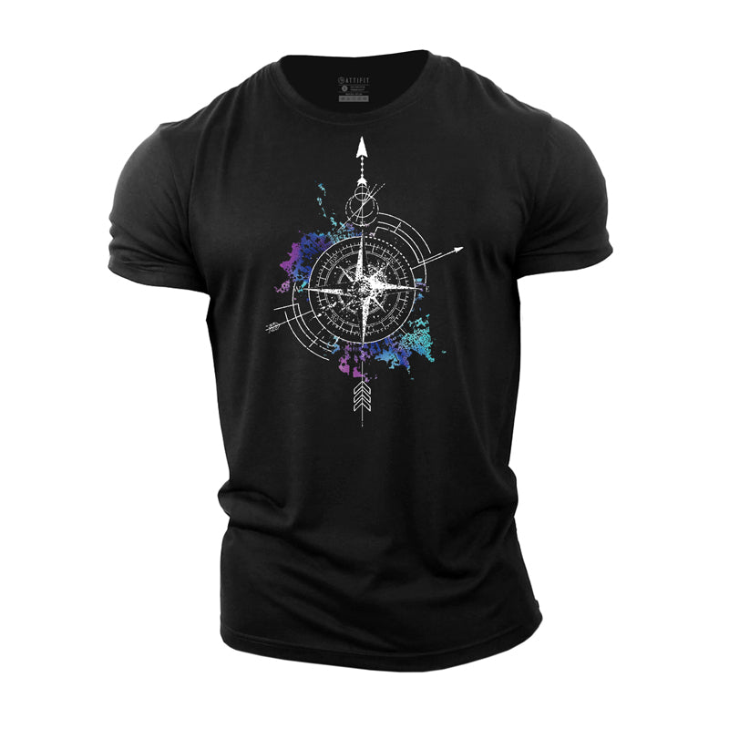 Compass Cotton T-Shirt