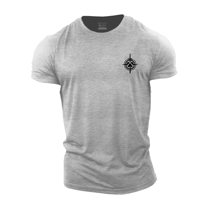 Sword And Shield Cotton T-Shirt