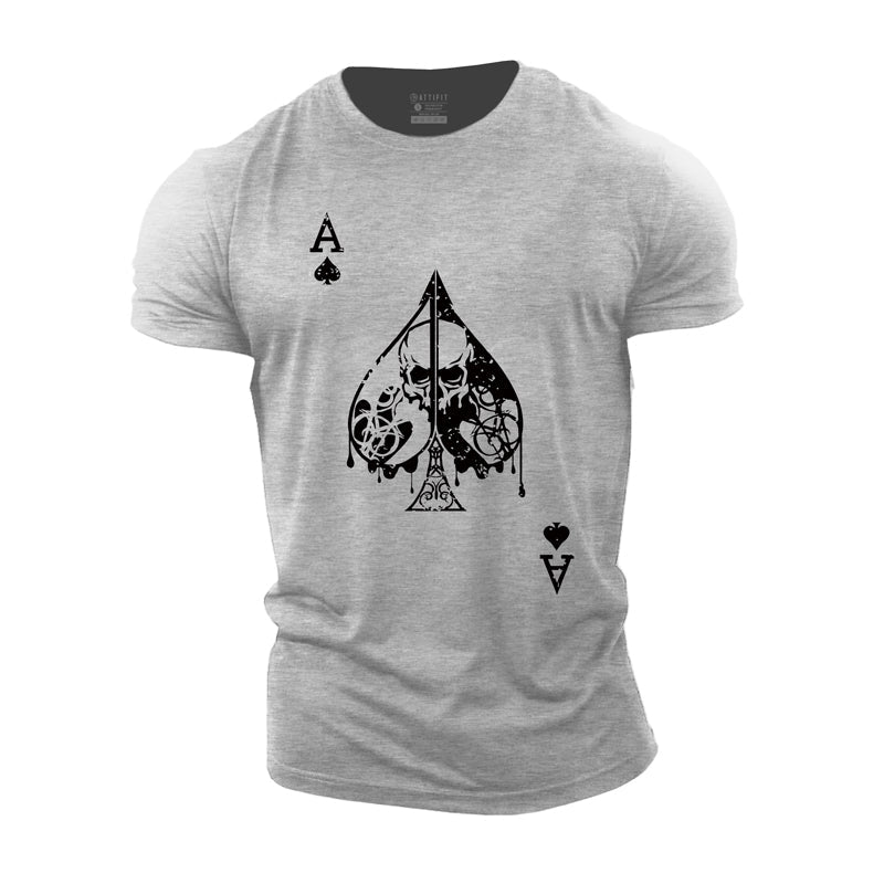 The Ace Of Spades Cotton T-Shirt