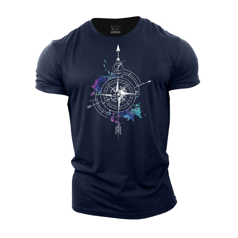 Compass Cotton T-Shirt