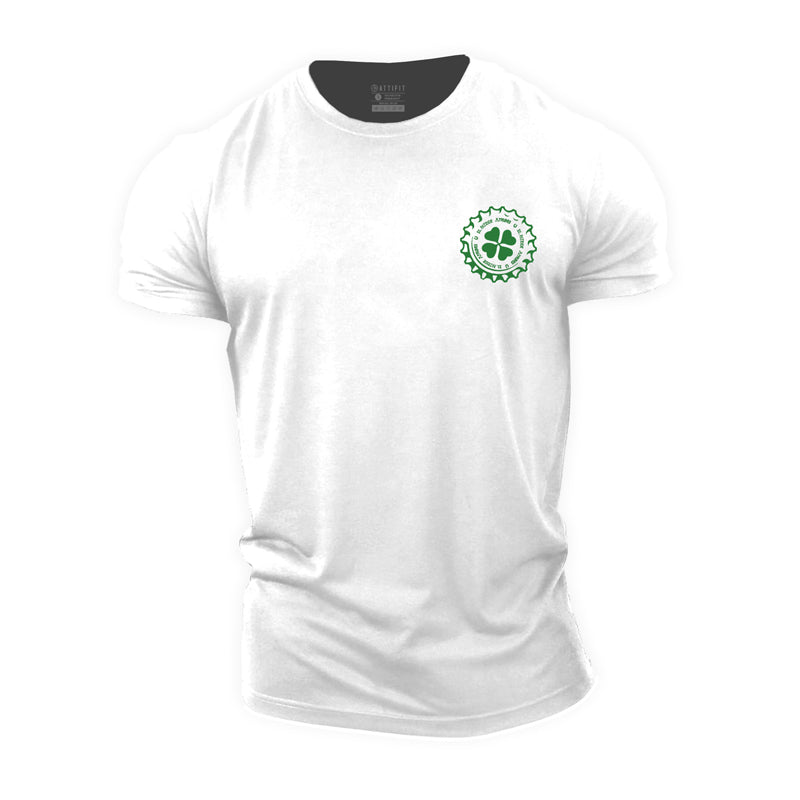 Cotton St. Patrick Graphic Men's T-shirts