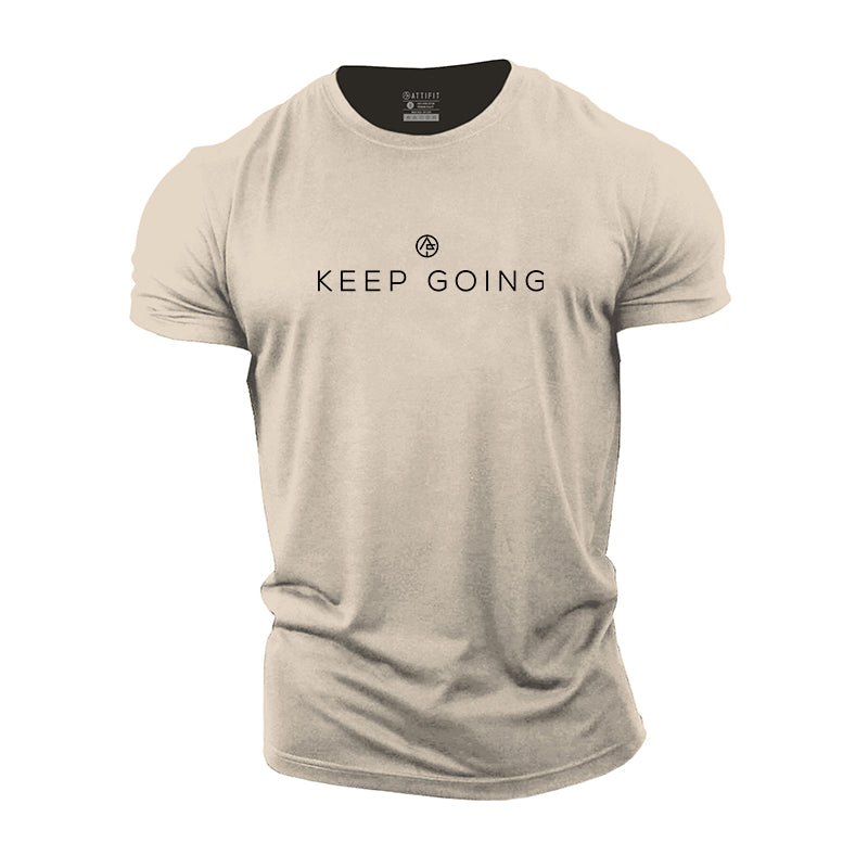 Keep Going Cotton T-Shirt