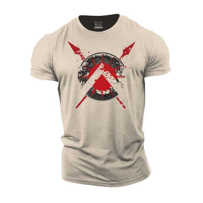 T-shirts Cotton Shield A Fitness pour hommes