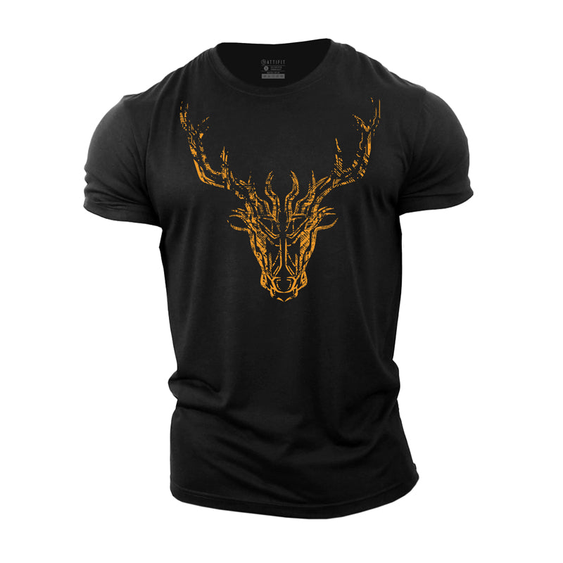Deer Cotton T-Shirt