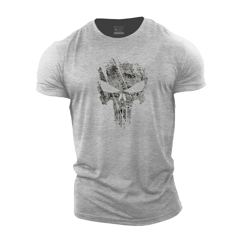 Skull Cotton T-Shirt