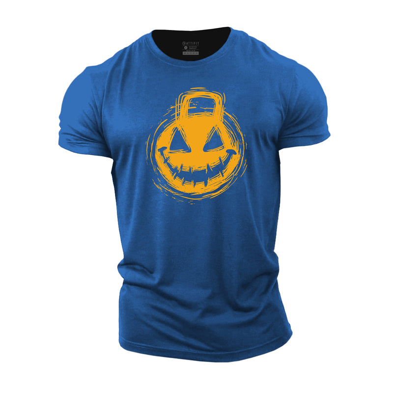 Smiley Kettlebell Cotton T-Shirt