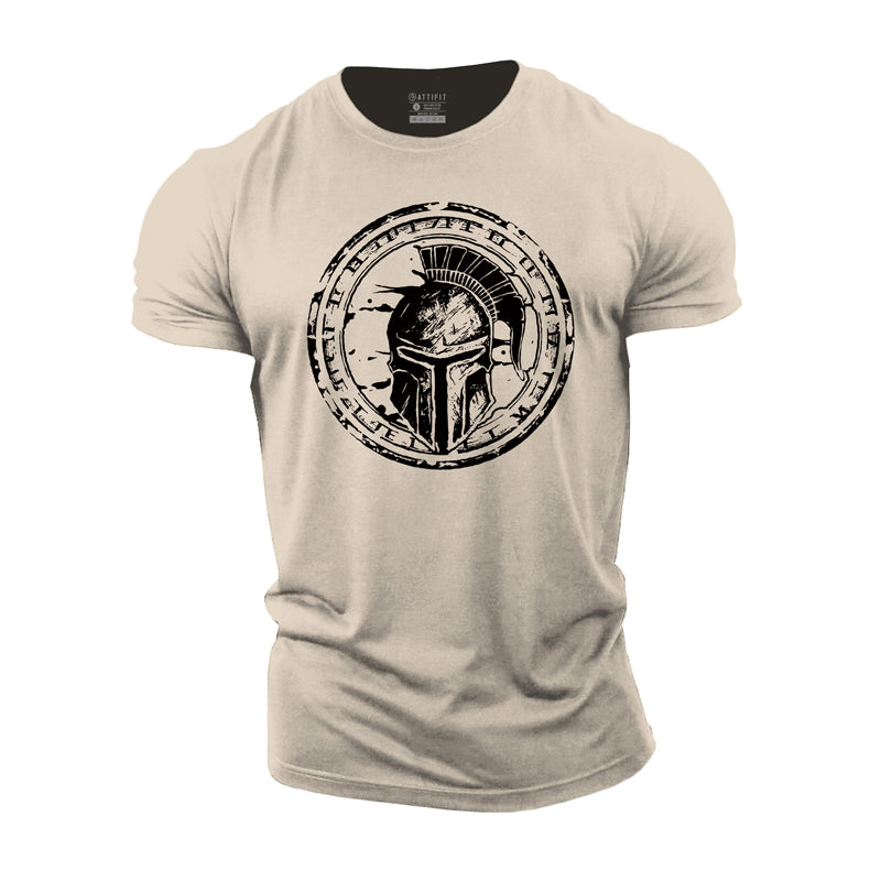 Cotton Spartan Graphic Men's T-shirts