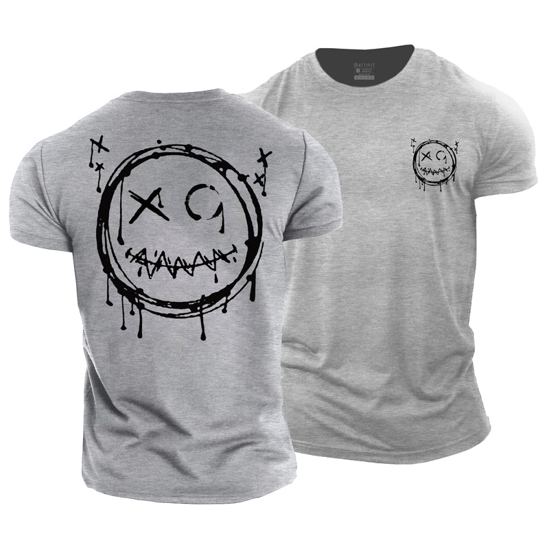 Beaming Visage Cotton T-Shirt