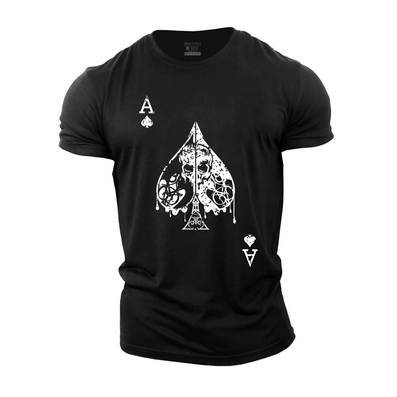 The Ace Of Spades Cotton T-Shirt