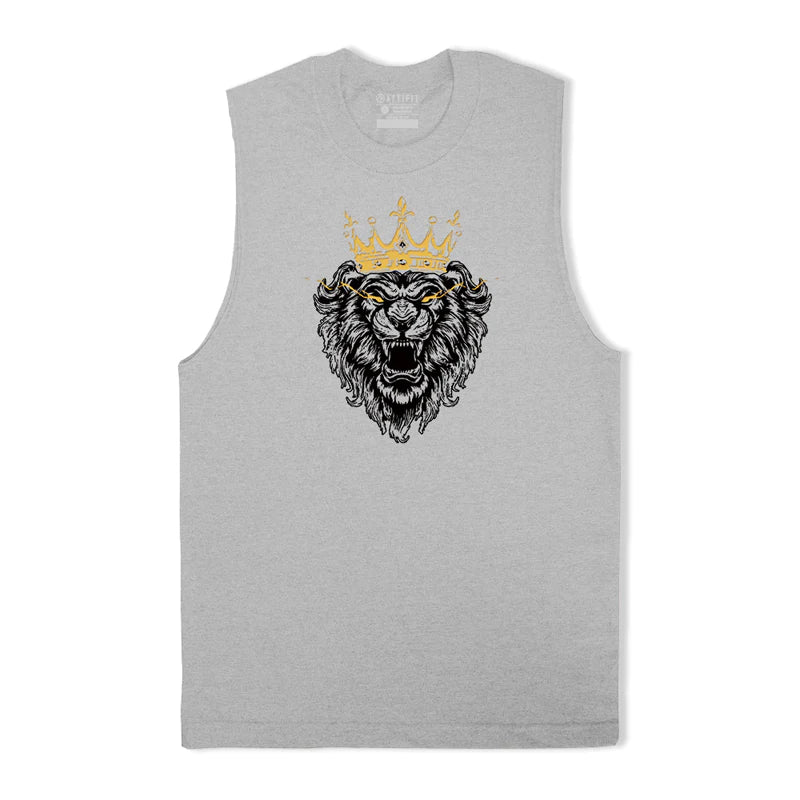 Cotton Lion King Graphic Tank Top