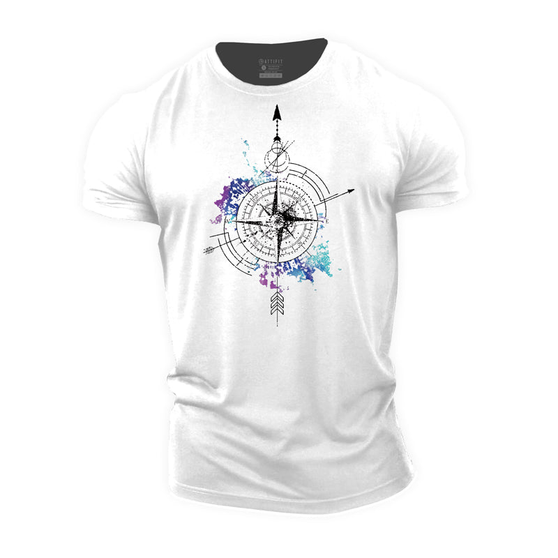 Compass Cotton T-Shirt