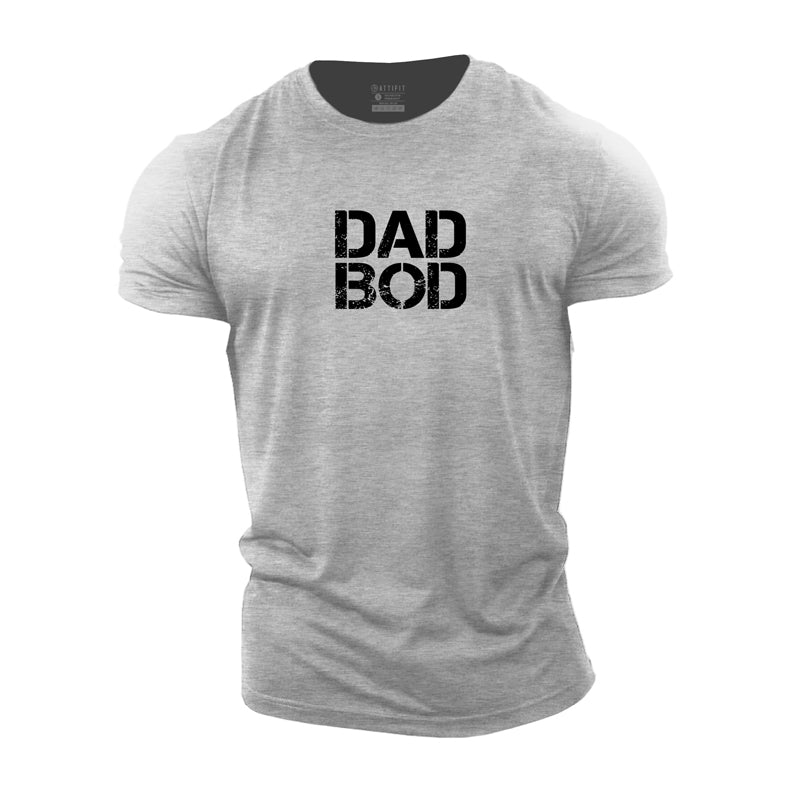 Cotton Dad Bod Graphic Casual T-shirts