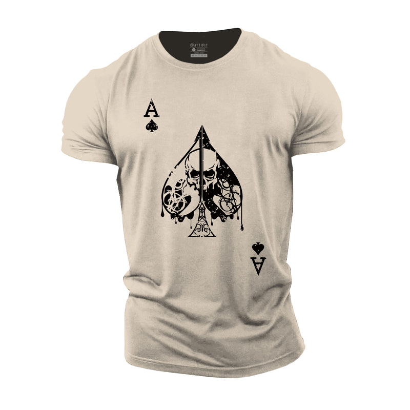 The Ace Of Spades Cotton T-Shirt