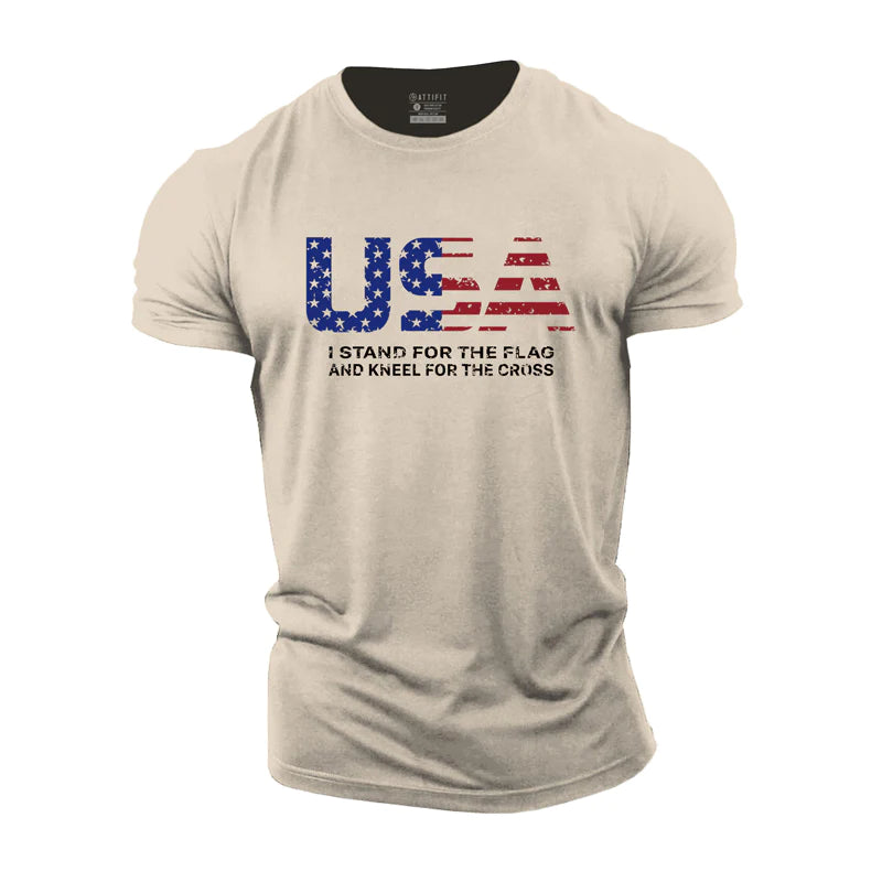 USA Independence Day Cotton T-Shirt