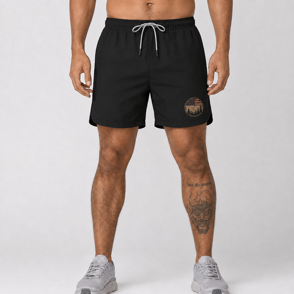 Rings of Freedom 5-Inch Quick-Dry Shorts