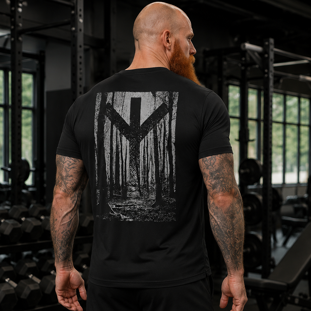 Viking Protection Rune Quick-Dry T-Shirt
