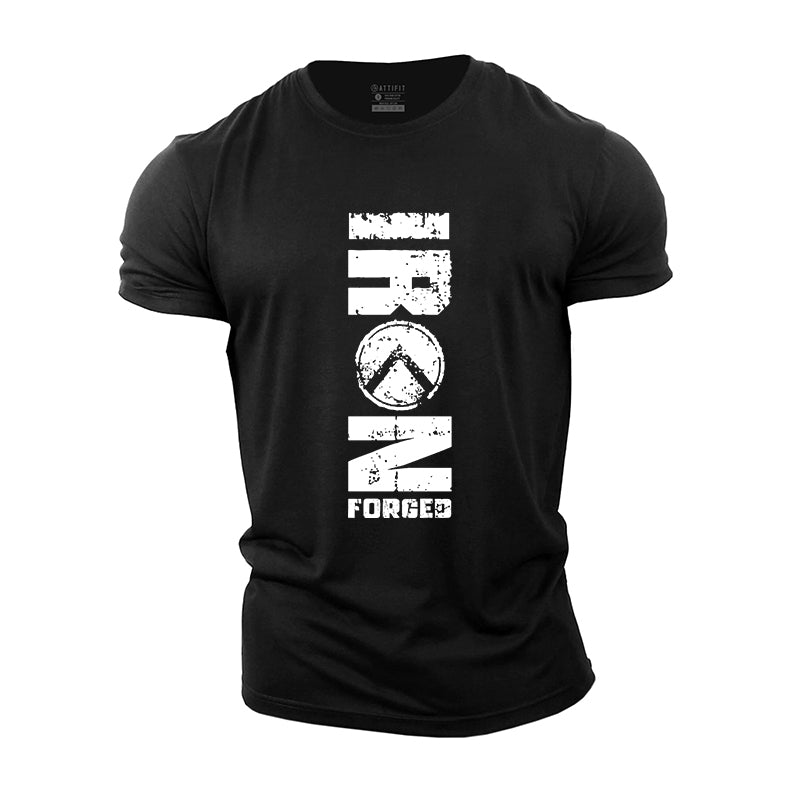 Iron Forged Graphic Men's Fitness T-shirts