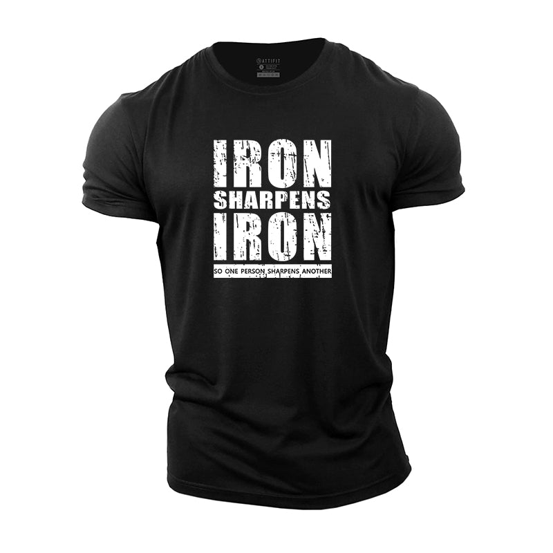 Iron Sharpens Iron Cotton T-Shirts