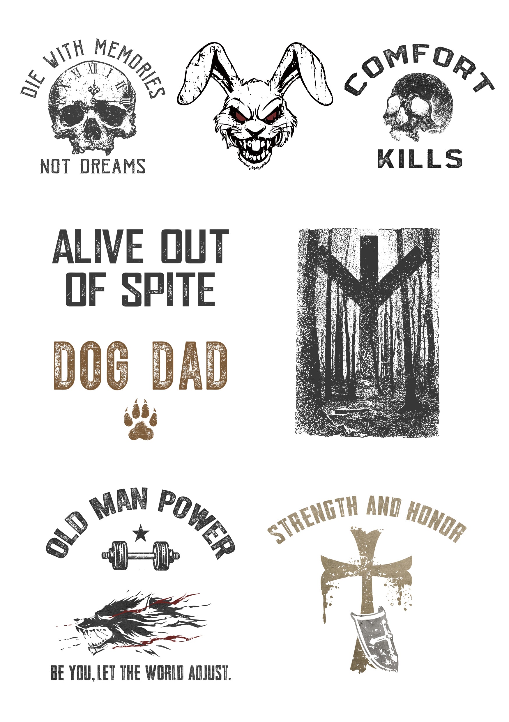 Strength Series Sticker