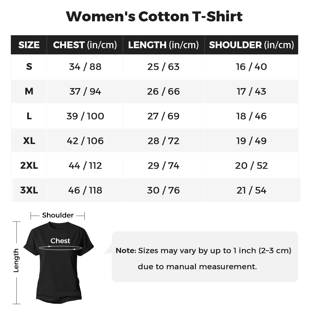 Not Here Socializing Women's Cotton T-Shirt
