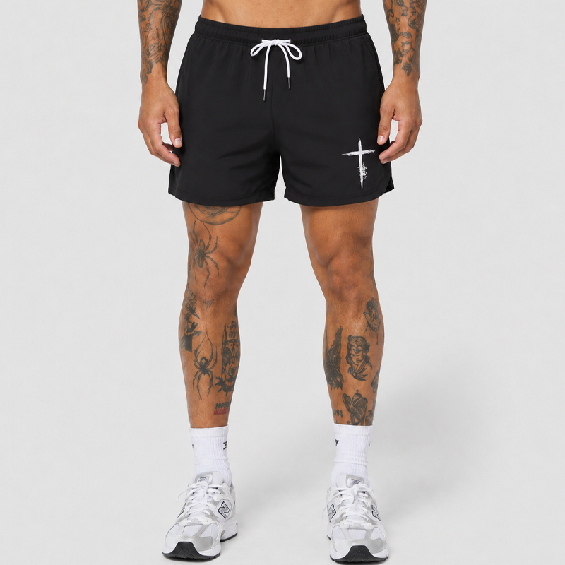 Faith Cross 5-Inch Quick-Dry Shorts