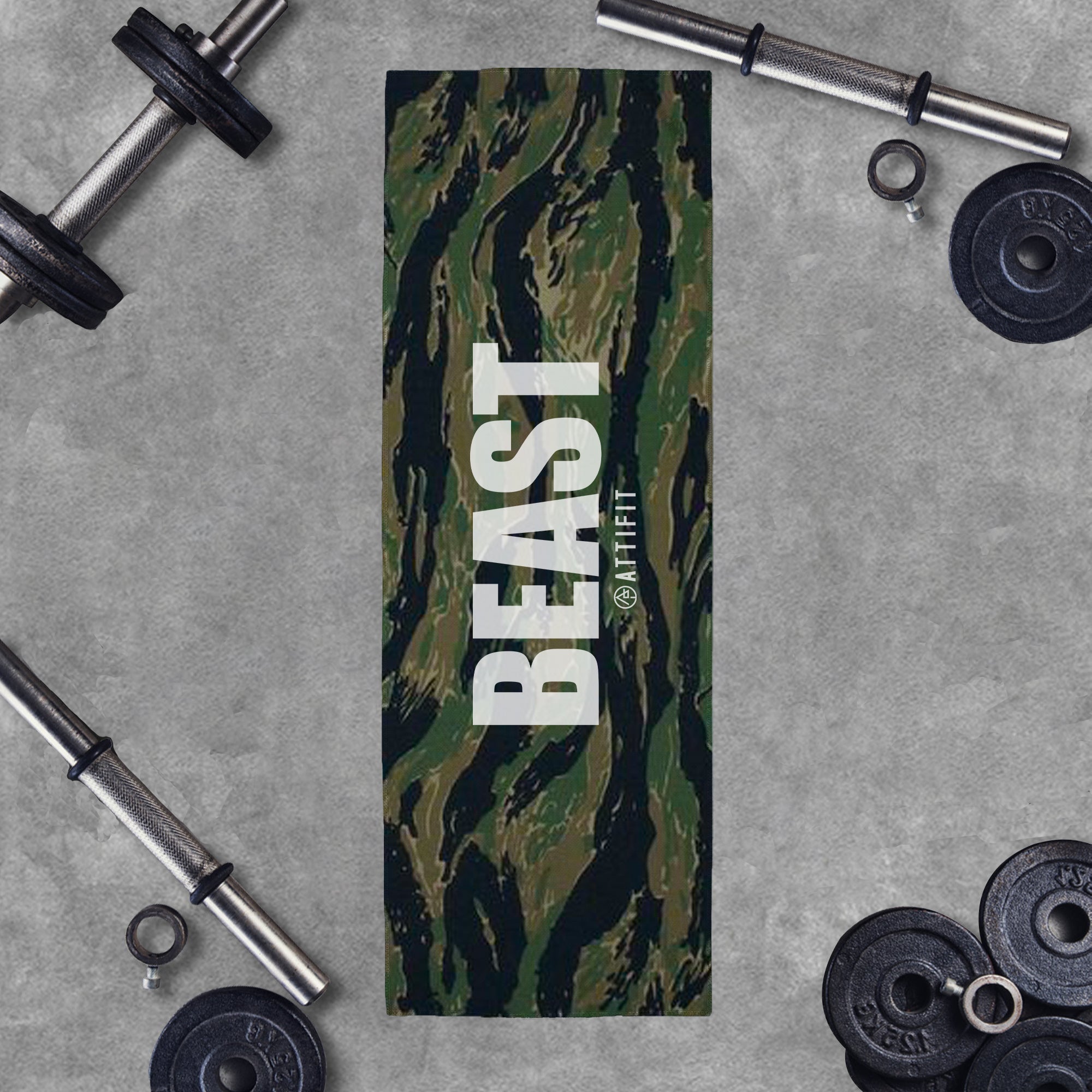 Beast Graphic Workout Cooling Towel