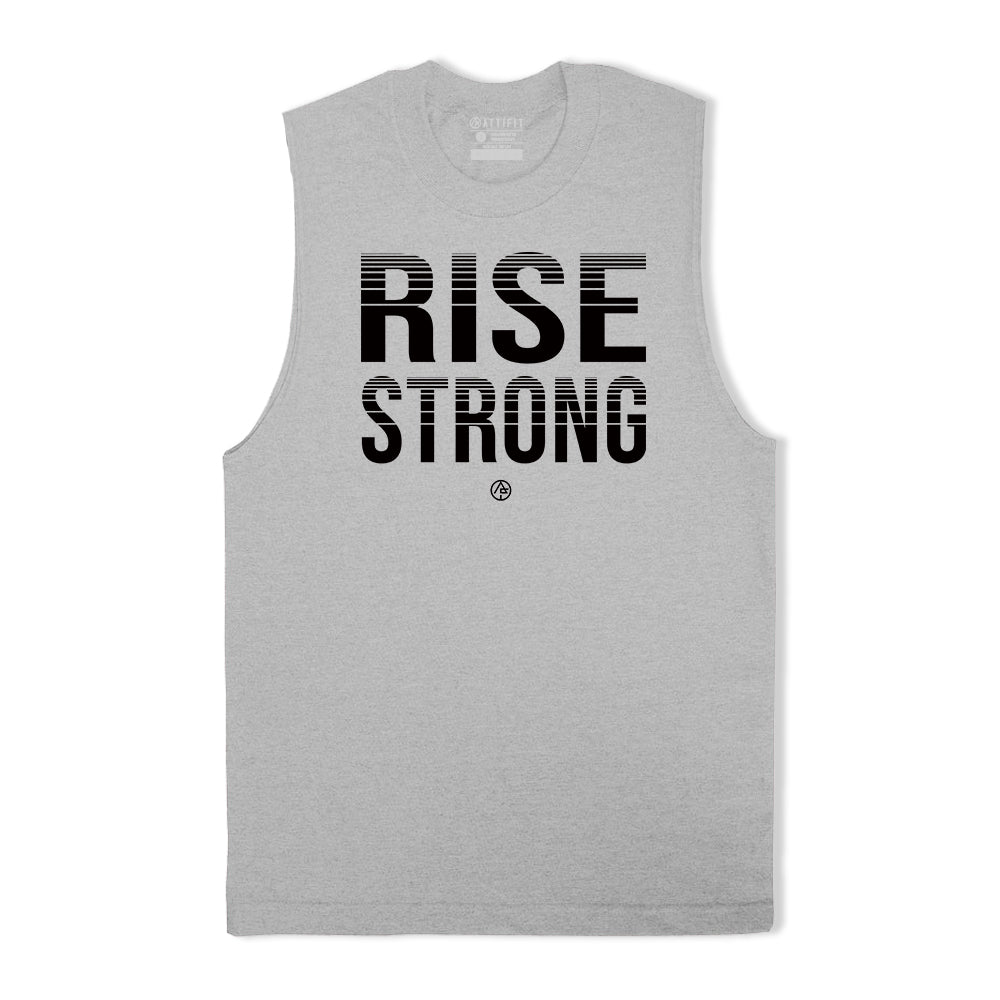 Cotton Rise Strong Graphic Tank Top