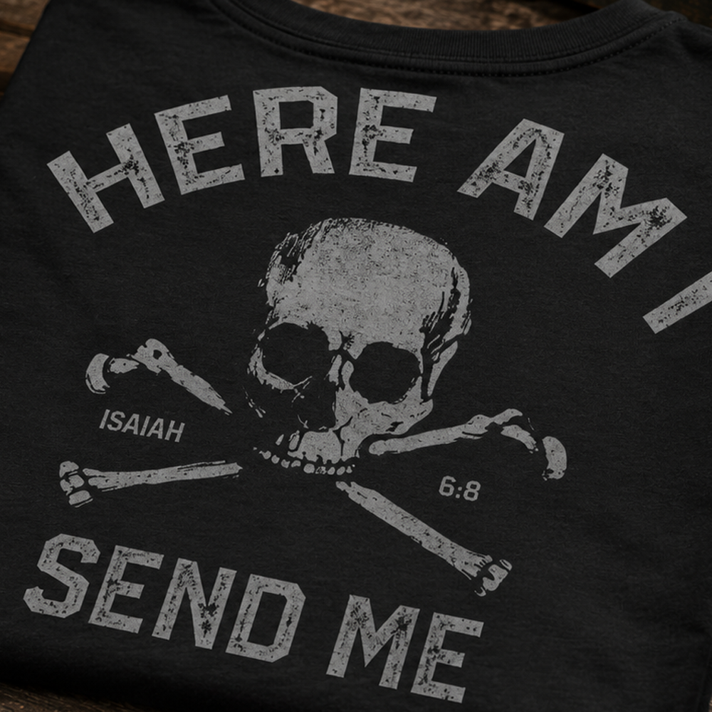 Here Am I Send Me Cotton T-Shirt