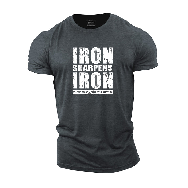 Iron Sharpens Iron Cotton T-Shirts
